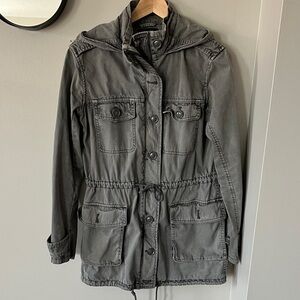 Talula Utility Jacket Greenish Gray